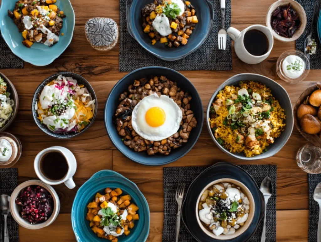Nutritious Breakfast Ideas: 10 Easy Protein-Packed 3 Finished nutritious breakfast ideas served and ready to enjoy