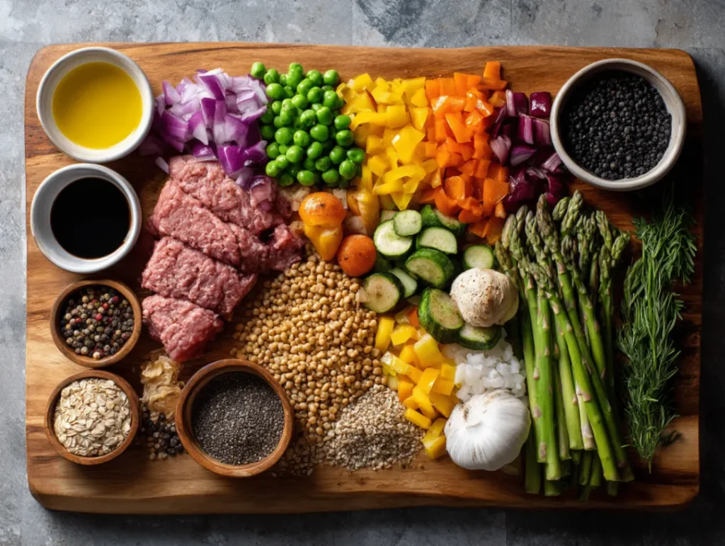 10 Best Lunch Ideas to Spice Up Your Routine: Easy Recipes 2 Ingredients for 10 best lunch ideas to spice up your routine laid out on kitchen counter