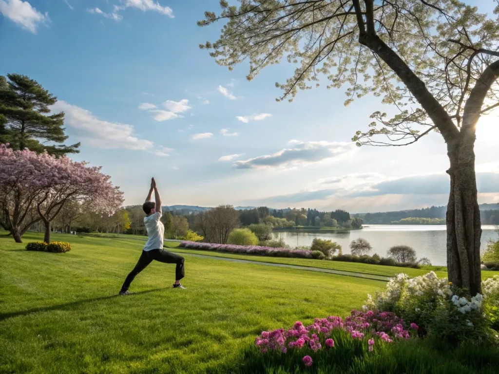 The Best a Achieve a Healthy Body and Mind Consideration In 2024 1 A fit individual engaging in physical activity, showcasing strength and vitality for a healthy body.
