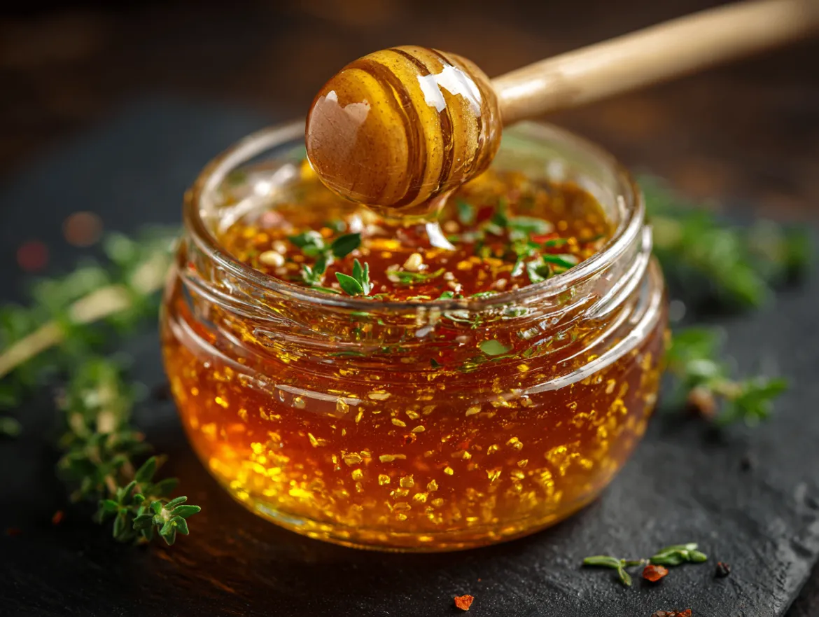 Hot honey recipe - homemade recipe with fresh ingredients