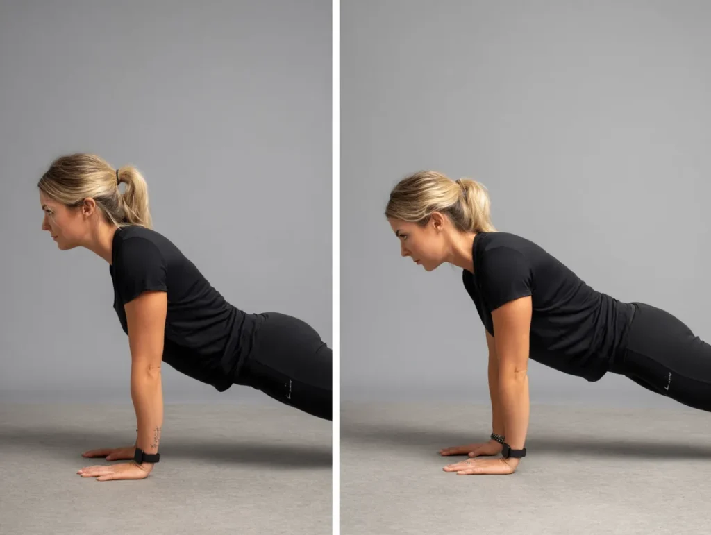 7-Day Workout Plan for Your Healthy Body Challenge 2 How to do healthy body challenge core exercises - proper plank form