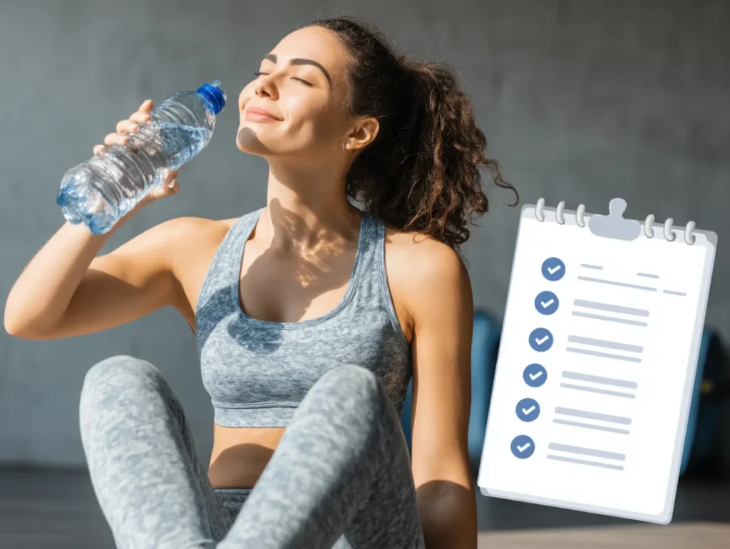 7-Day Workout Plan for Your Healthy Body Challenge 3 Completed healthy body challenge workout - post-exercise recovery