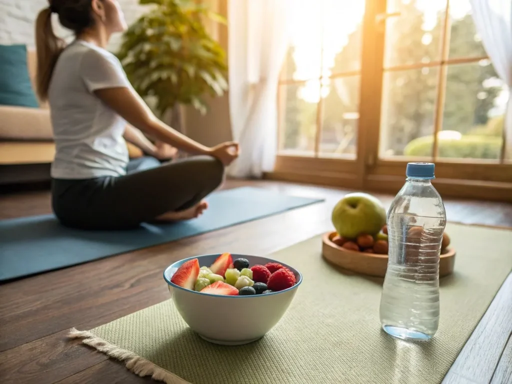 The Best a Achieve a Healthy Body and Mind Consideration In 2024 2 A variety of healthy habits, including balanced meals, regular exercise, and stress management, to promote overall well-being.