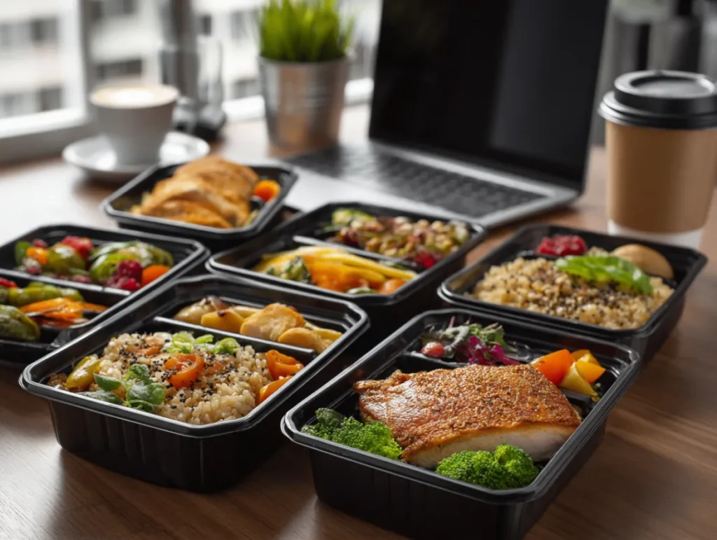 Easy Healthy Lunch Ideas for Work on the Go 3 Finished easy healthy lunch ideas for work on the go ready to pack