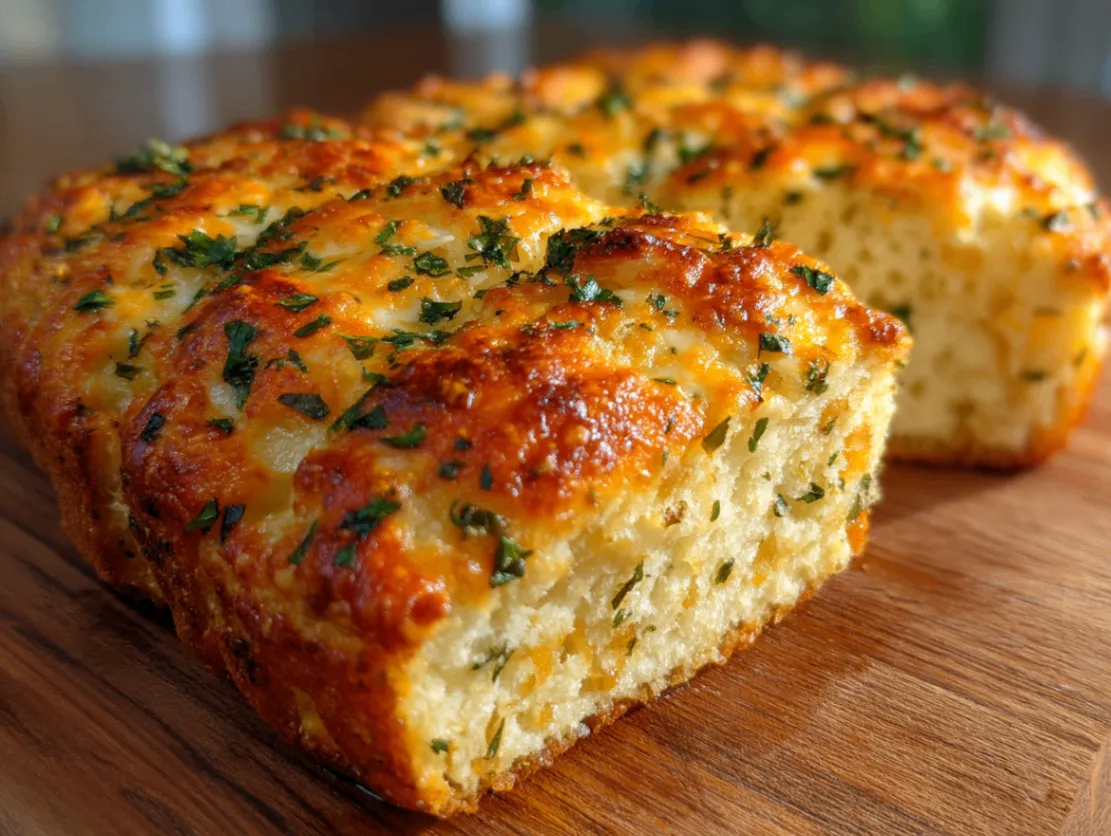 Cheese bread - homemade recipe with fresh ingredients