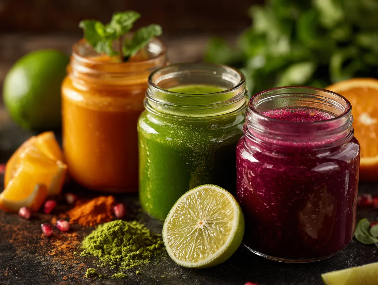 Mood boosting juice recipes - homemade recipe with fresh ingredients