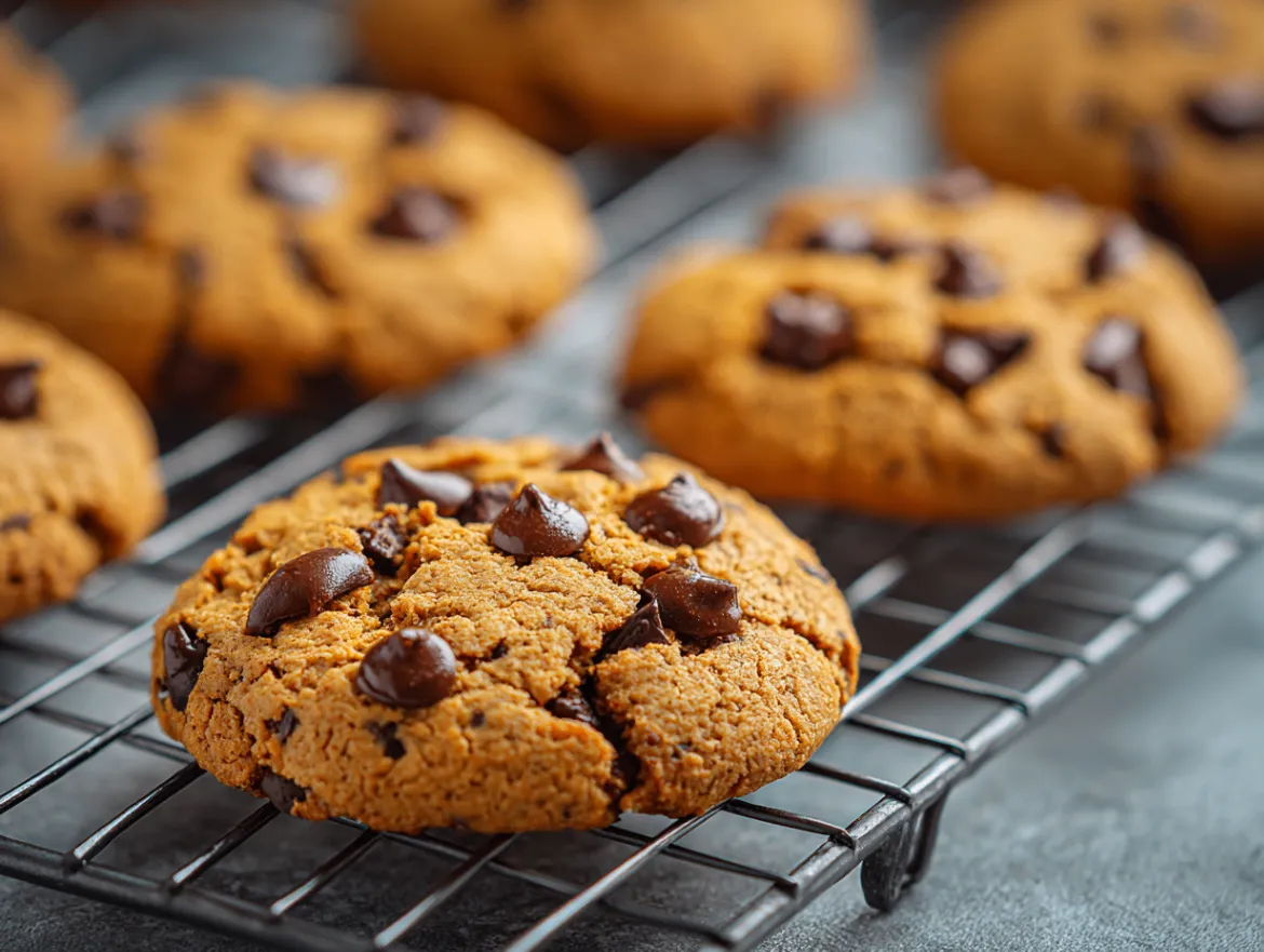 Protein cookie recipe - homemade high-protein cookies with chocolate chips