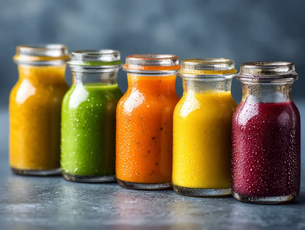 Easy Sauce Recipes for Busy Weeknights: How to Make 10 1 Small glass bowl filled with glossy, smooth homemade sauce in rich color, with a wooden spoon resting beside it and simple ingredients like herbs, garlic, or citrus visible in the background, all arranged on a rustic kitchen counter.