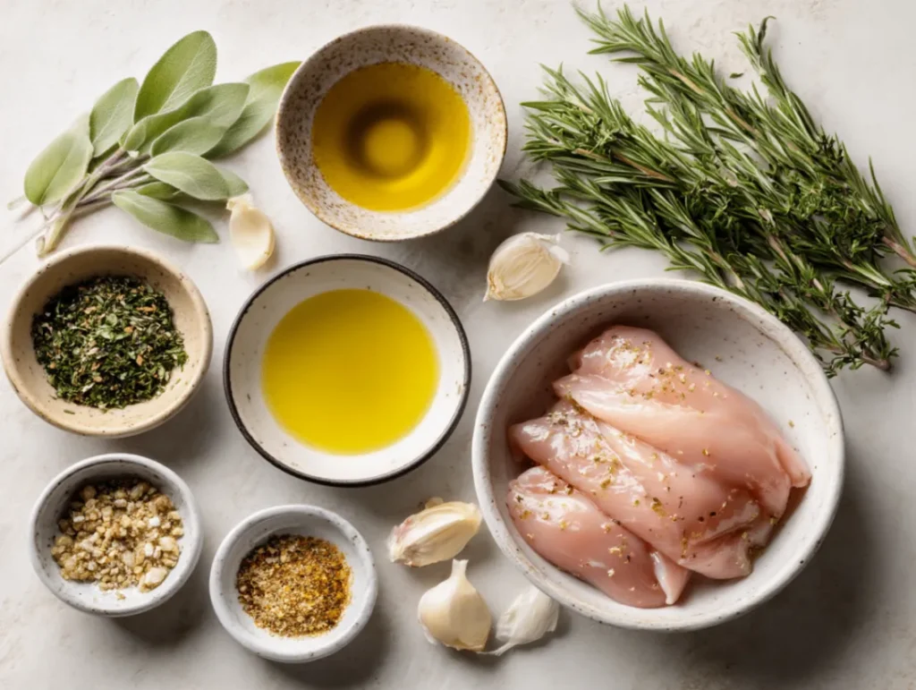 Turkey Tenderloins: How to Cook 7 Amazing Ways 2 Ingredients for turkey tenderloins laid out on kitchen counter