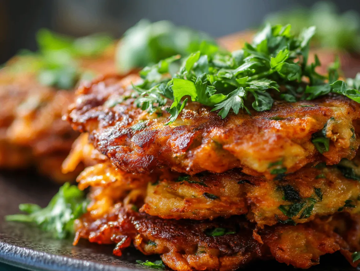 Kimchi Pancakes - homemade recipe with fresh ingredients